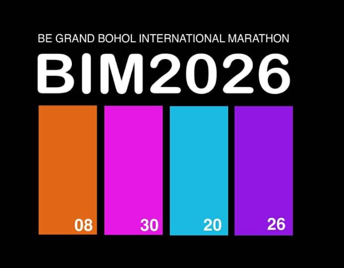Bohol International Marathon 2026 race event logo image