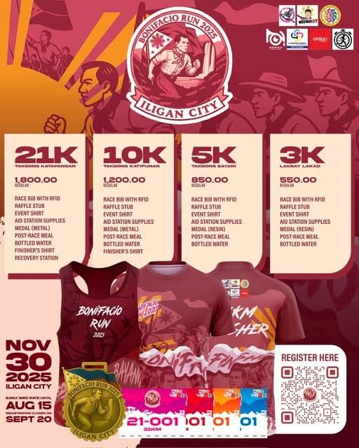 Bonifacio Run 2025 poster