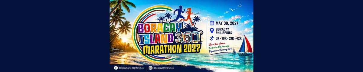 Boracay Island 360 Marathon 2027 race event banner image