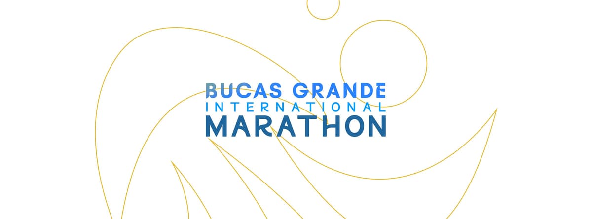 Bucas Grande International Half Marathon race event banner image
