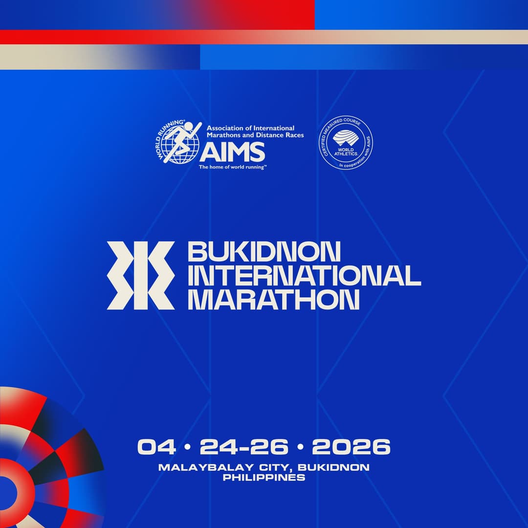 Bukidnon International Marathon 2026 race event poster image