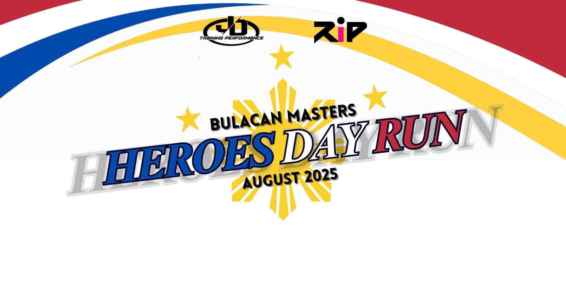 Bulacan Masters Heroes Day Run 2025 race event banner image
