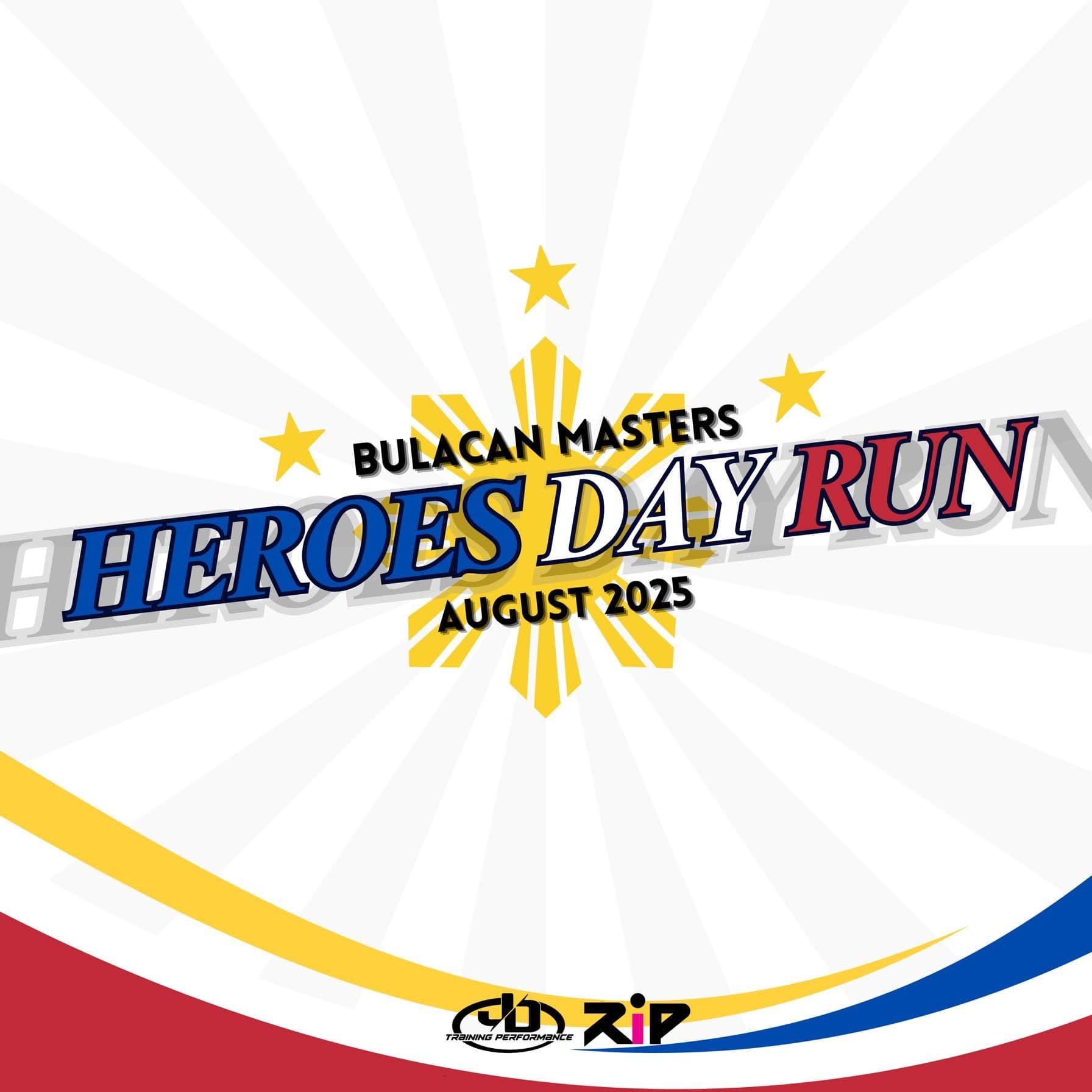 Bulacan Masters Heroes Day Run 2025 race event logo image