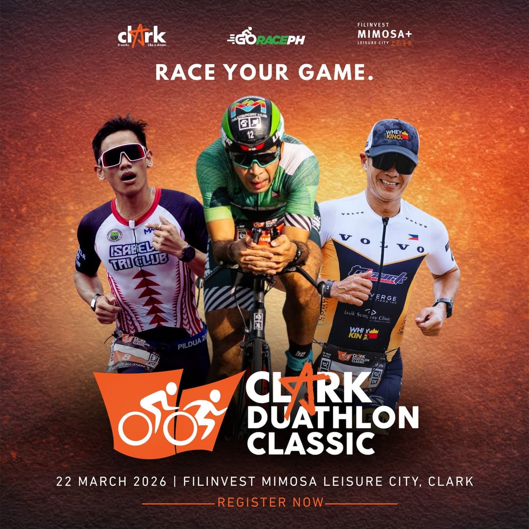 Clark Duathlon Classic race event poster image