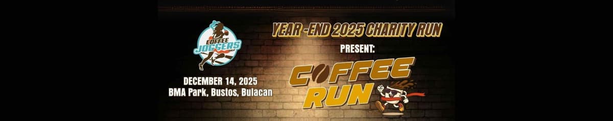 Coffee Run 2025 race event banner image