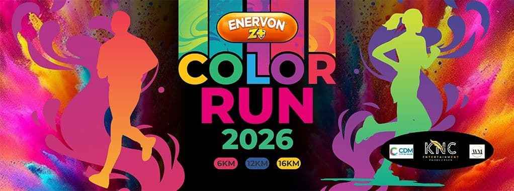 Color Run 2026 race event banner image