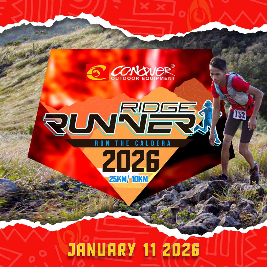 Conquer Ridge Runner 2026 - Run the Caldera race event poster image