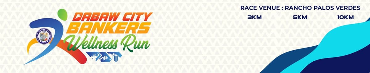 Dabaw City Bankers Wellness Run race event banner image