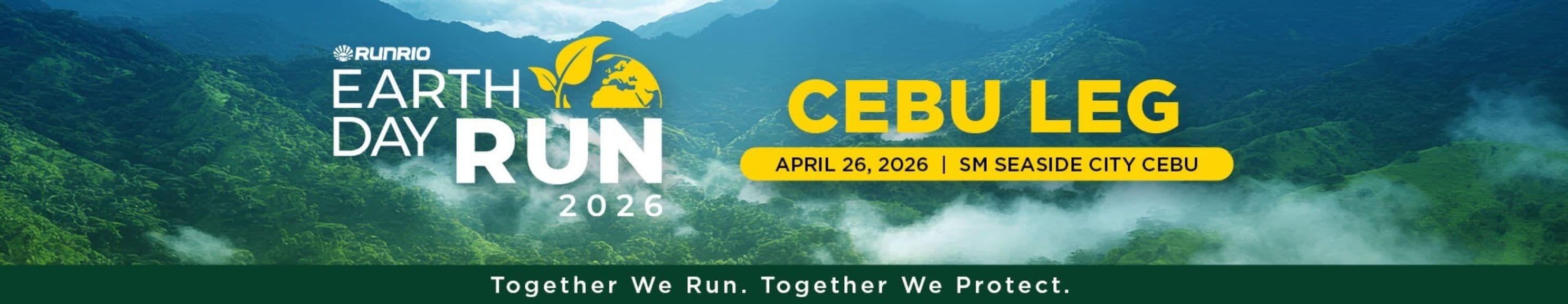 Earth Day Run CEBU 2026 race event banner image