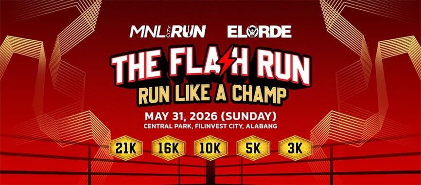 Elorde The Flash Run 2026: Run Like A Champ race event banner image