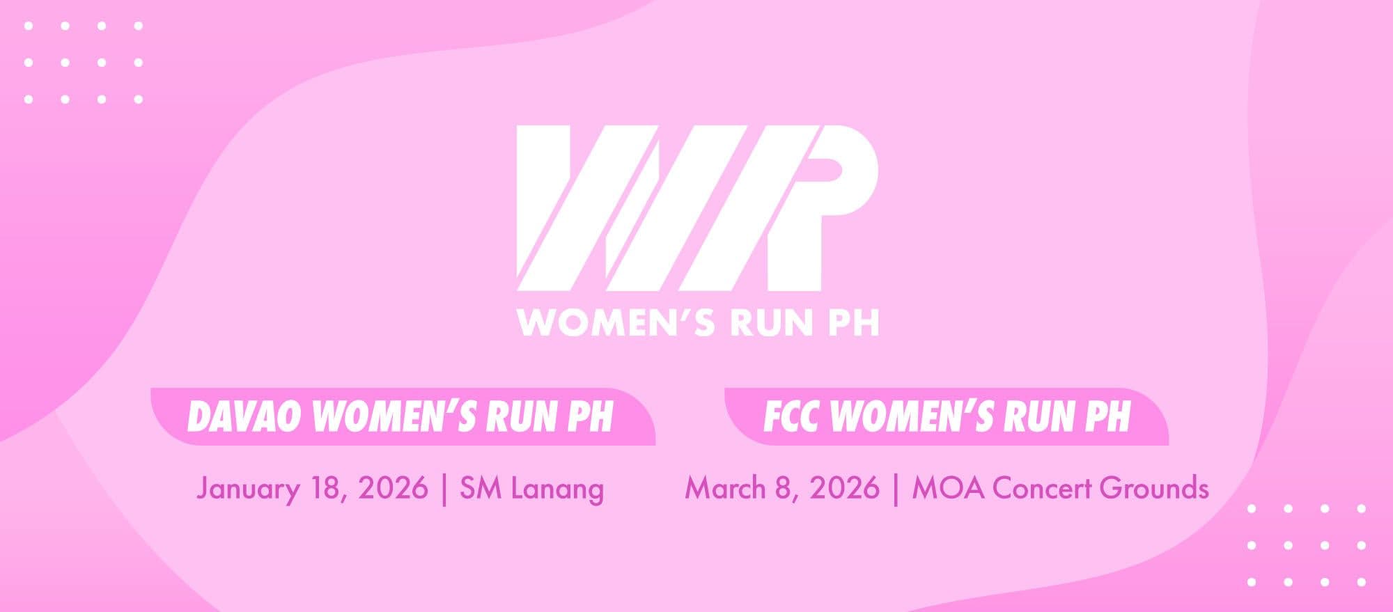 FCC Women's Run PH 2026 race event banner image