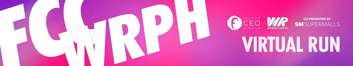 FCC Women's Run PH Virtual Run 2026 race event banner image