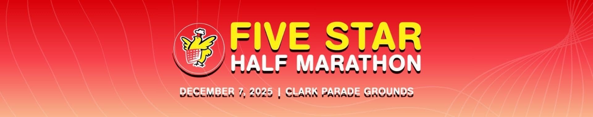 Five Star Half Marathon race event banner image
