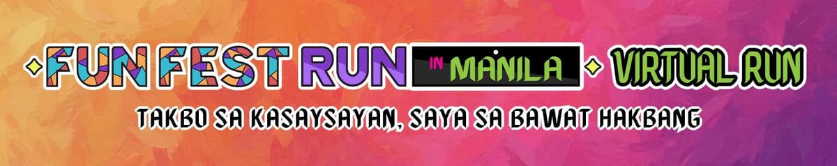 Fun Fest Run in Manila Virtual Run race event banner image