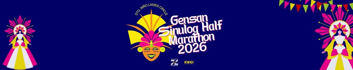 Gensan Sinulog Half Marathon 2026 race event banner image