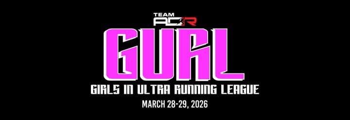 Girls in Ultra Running League (G.U.R.L) 2026 race event logo image