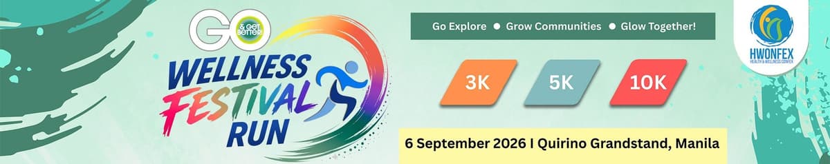 Go & Get Better: Wellness Festival Run 2026 race event banner image