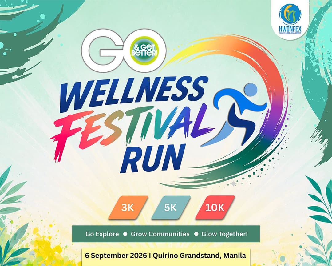 Go & Get Better: Wellness Festival Run 2026 race event poster image
