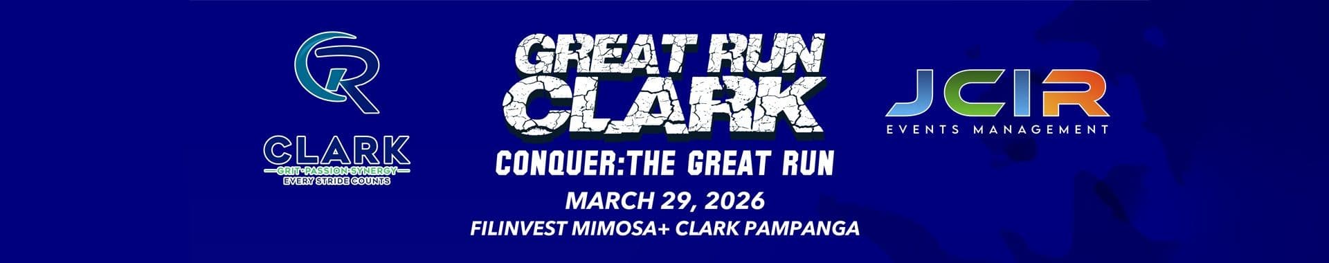 Great Run Clark Conquer: The Great Run race event banner image