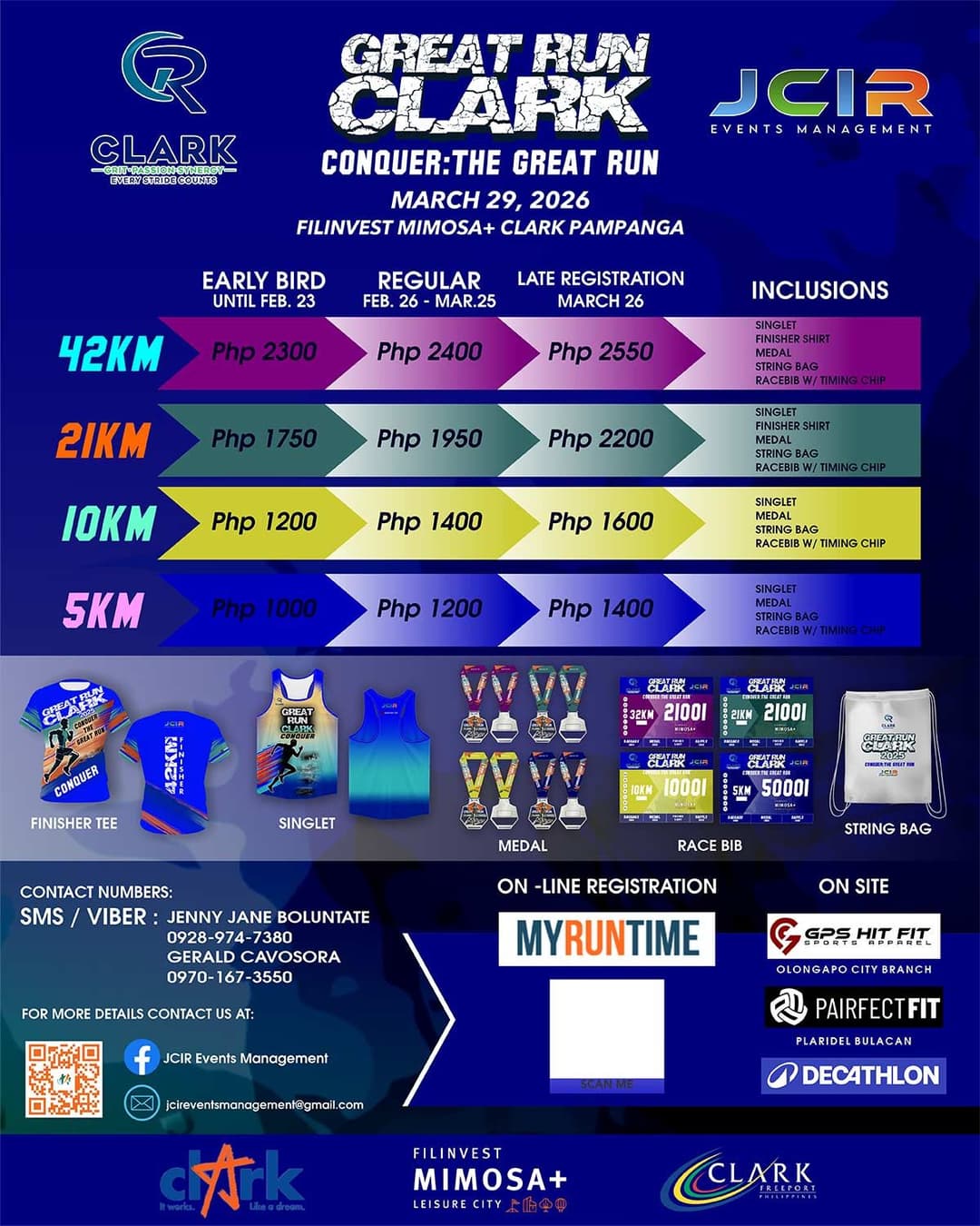 Great Run Clark Conquer: The Great Run race event poster image