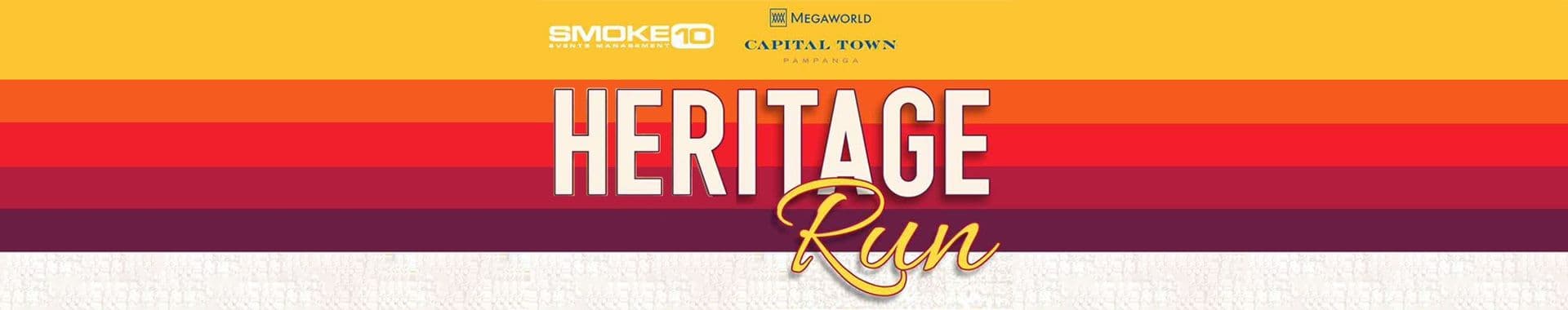 Heritage Run 2026 race event banner image