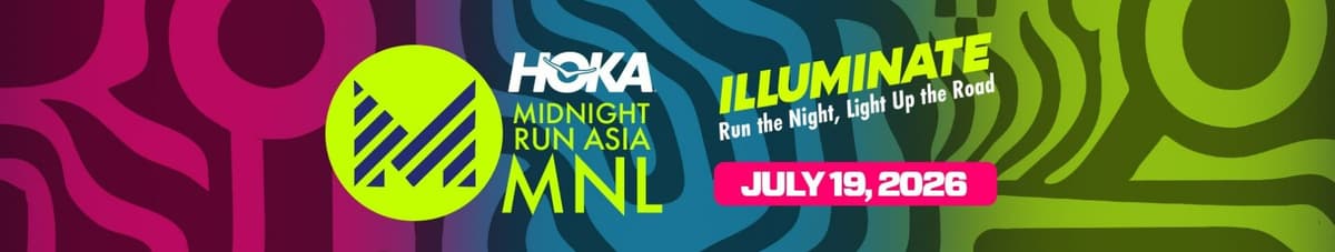 Hoka Midnight Run Asia 2026 - Manila race event banner image