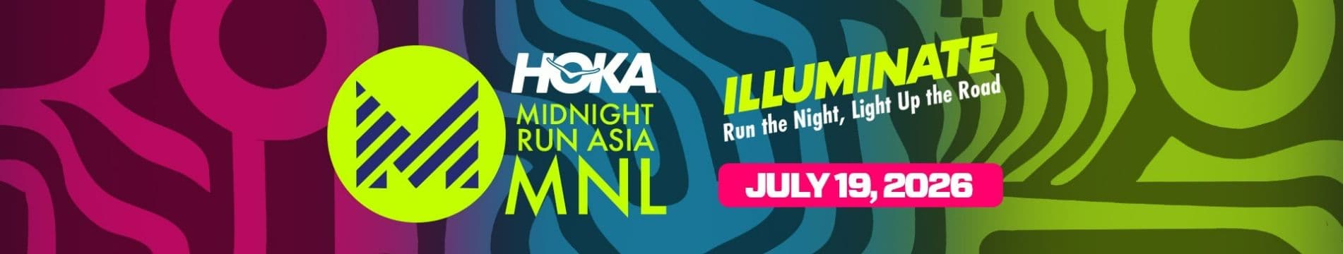 Hoka Midnight Run Asia 2026 - Manila race event banner image