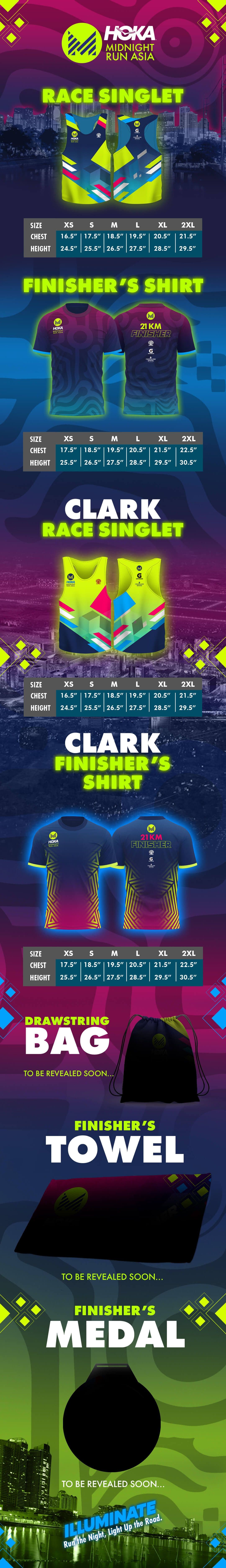 Hoka Midnight Run Asia 2026 - Manila race event poster image