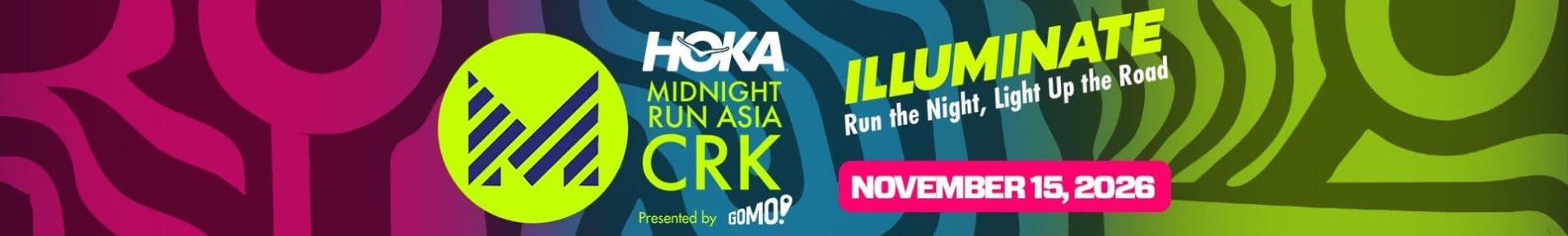 HOKA Midnight Run Asia 2026 - Clark race event banner image