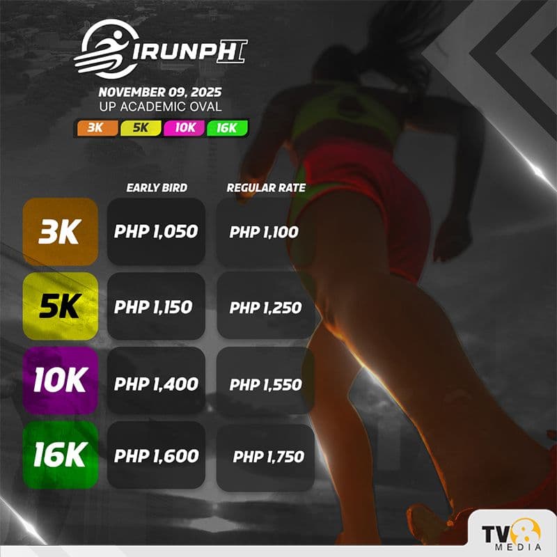 IRUNPH LEG 2 race event poster image