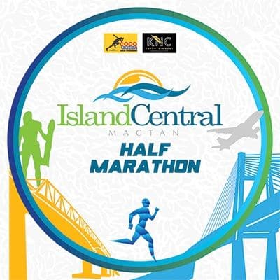 Island Central Mactan Half Marathon race event logo image