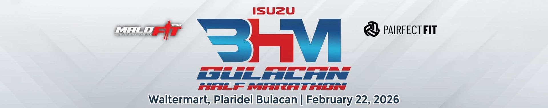 ISUZU Bulacan Half Marathon 2026 race event banner image