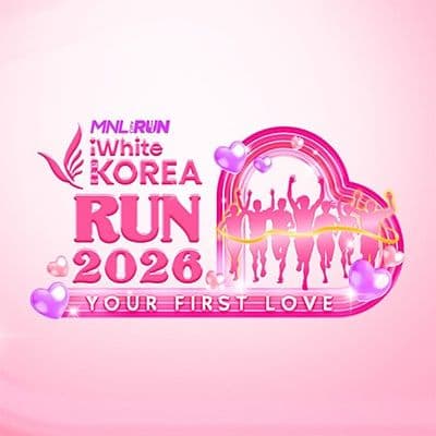 iWhite Korea Run 2026 Your First Love race event logo image