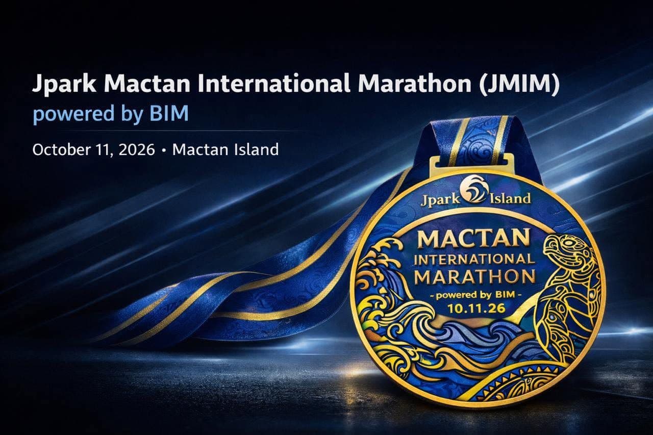 Jpark Mactan International Marathon 2026 race event banner image