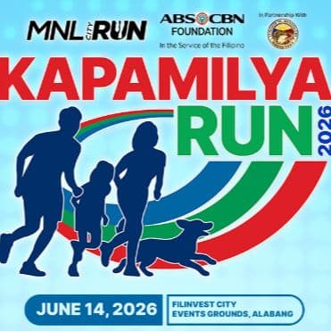 Kapamilya Run 2026 race event logo image