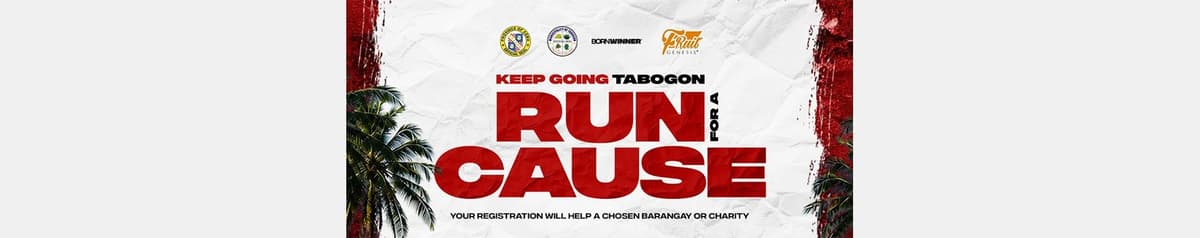 Keep Going Tabogon 2026 - Virtual Run race event banner image