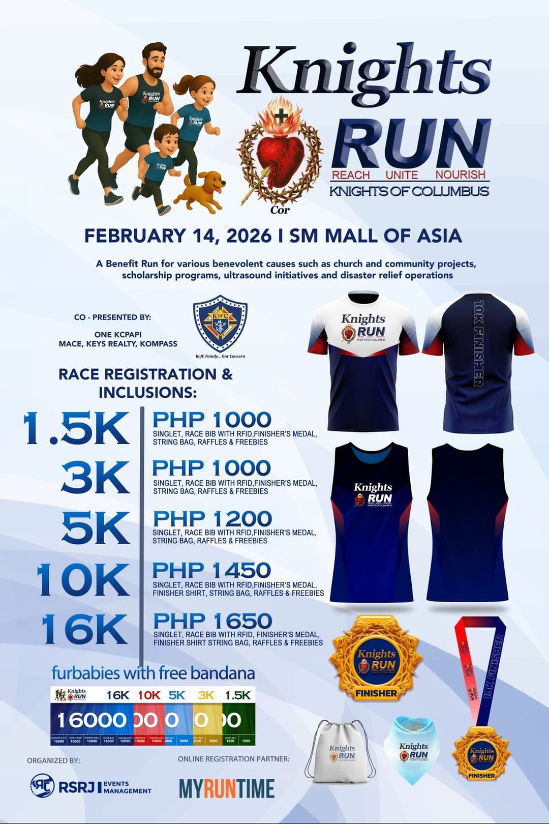 Knights Run 2026 race event poster image