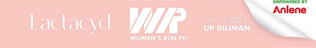 Lactacyd Women’s Run PH 2025 race event banner image