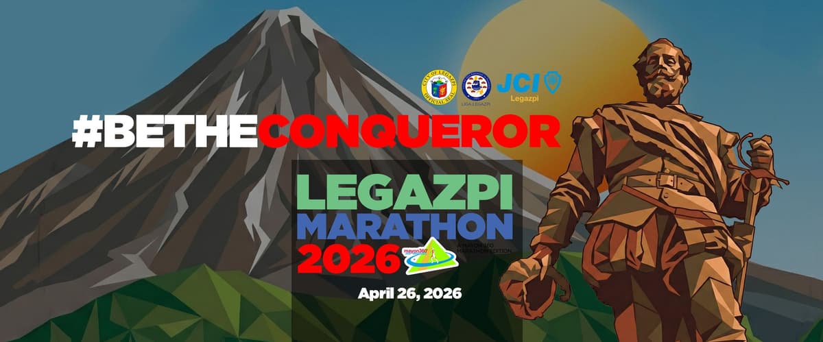 Legazpi Marathon race event banner image
