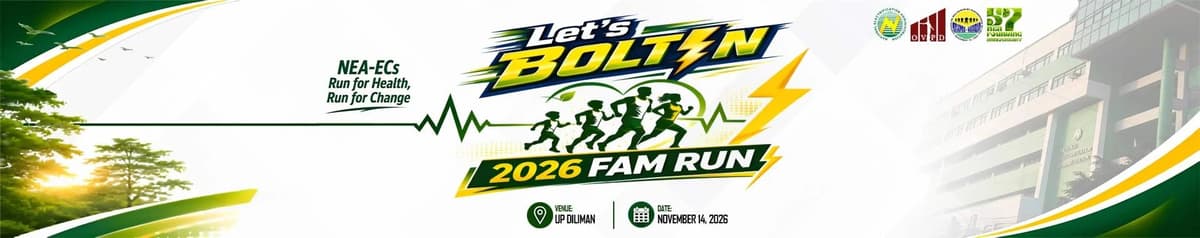 Let’s Bolt In: 2026 NEA-ECs Fam Run for A Cause race event banner image