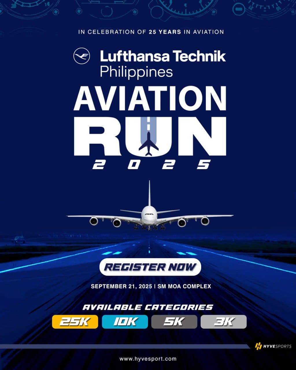 Lufthansa Technik Aviation Run 2025 race event banner image