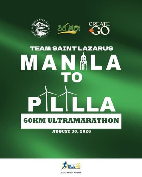 Manila to Pililla 60km Ultramarathon race event logo image