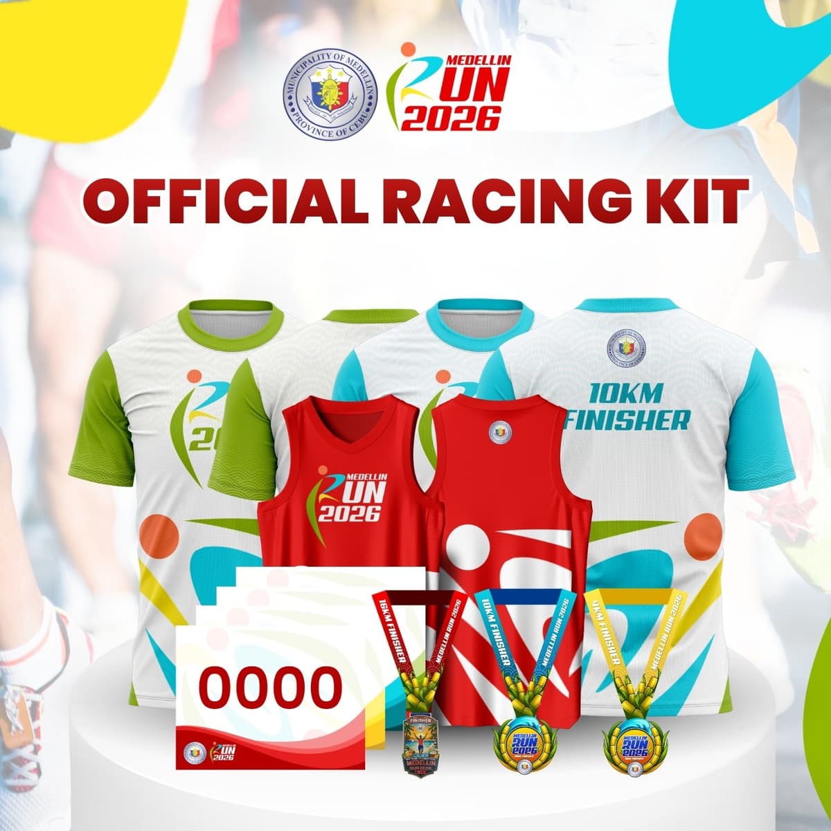 Medellin Run 2026 race event banner image