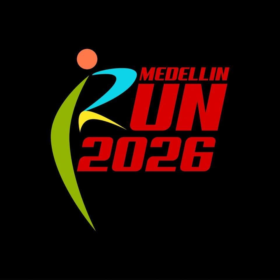 Medellin Run 2026 race event logo image