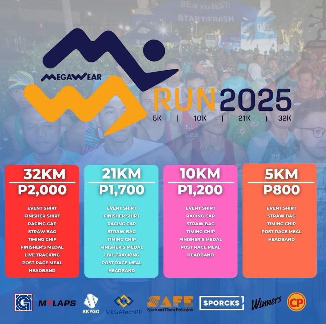 Megawear Run 2025 poster