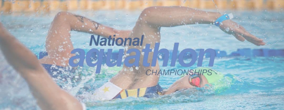 National Aquathlon Championships 2025 race event banner image