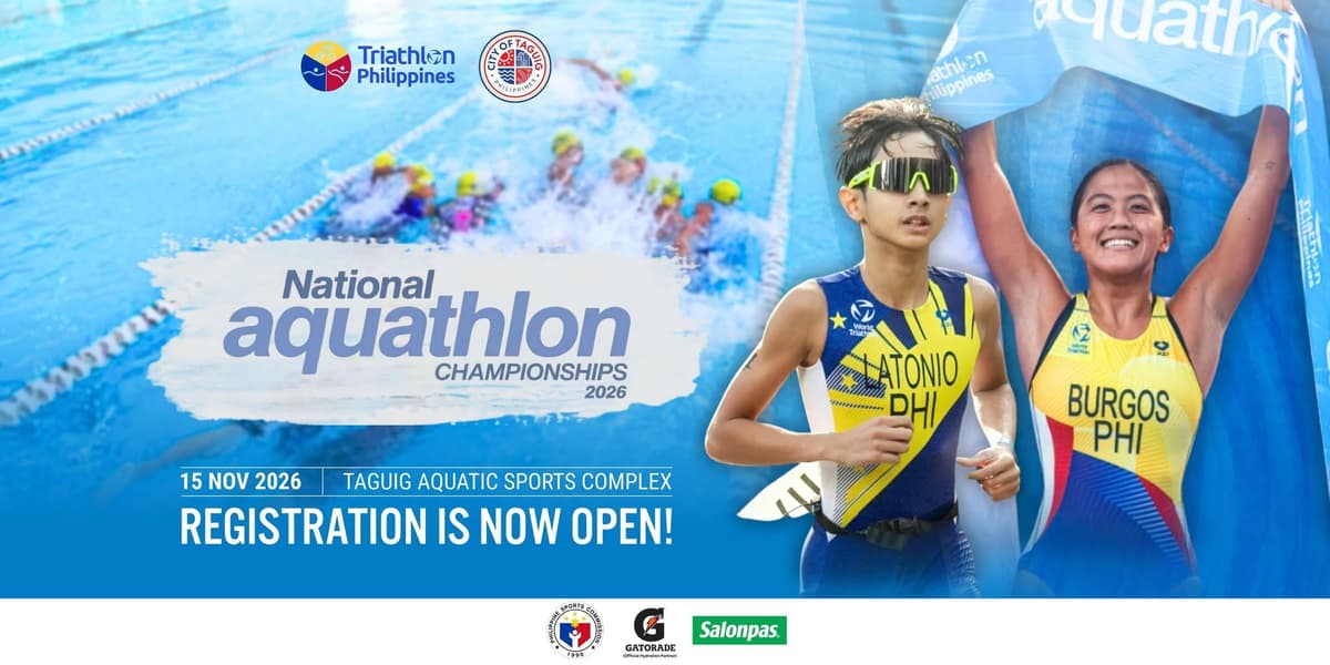 National Aquathlon Championships 2026 race event banner image