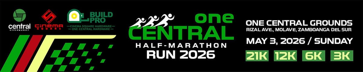 One Central Half-Marathon Run 2026 race event banner image