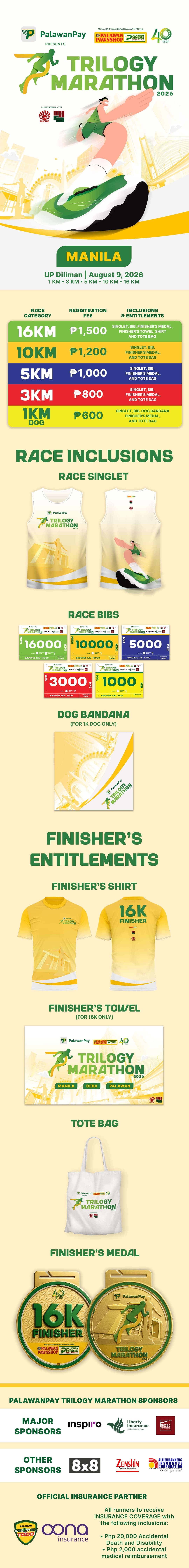PalawanPay Trilogy Marathon Manila 2026 race event poster image