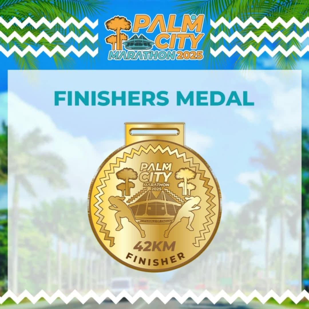 Palm City Marathon 2025 logo